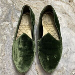 Birdies - The Heron in Olive Green Flats Women’s 8.5